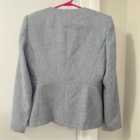Zara TEXTURED BLAZER Size Large - Picture 13 of 13